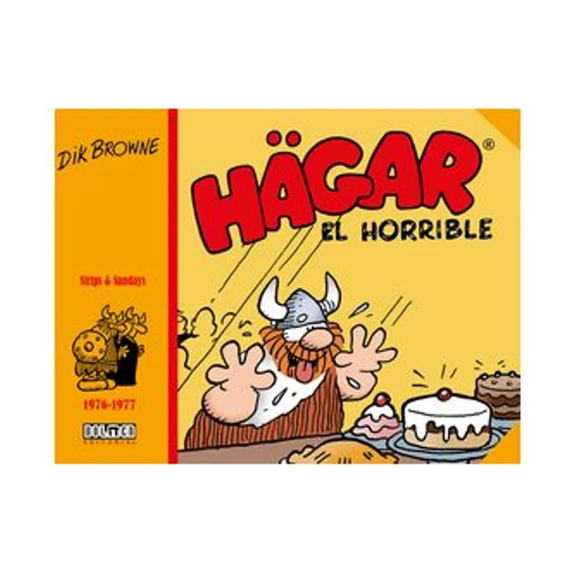 Tebeos dolmen editorial Hagar el horrible 1976