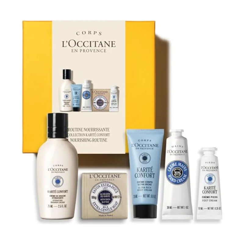 L'occitane Cofre de Navidad Rutina corporal Karité