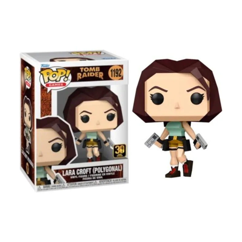 Funko Pop! Games Tomb Raider Lara Croft Polygon