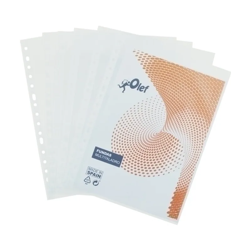 Olef Funda multitaladro pp 90µ pl.nj. fº 16 tal.rfzo. paquete de 100