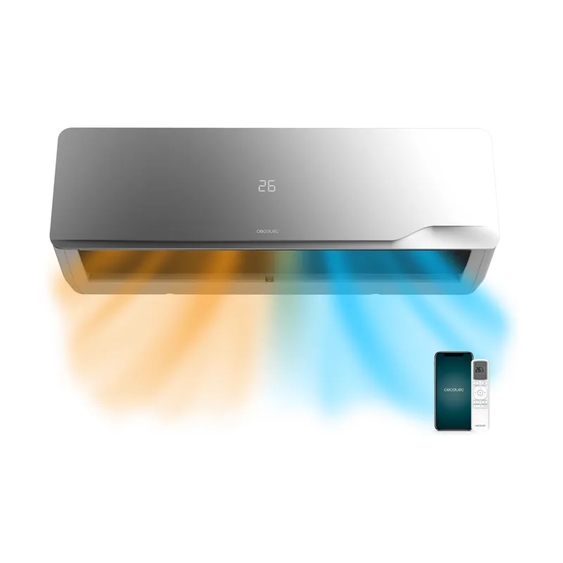 Cecotec Aire Acondicionado Split AirClima 12000 Wind Connected. Inverter