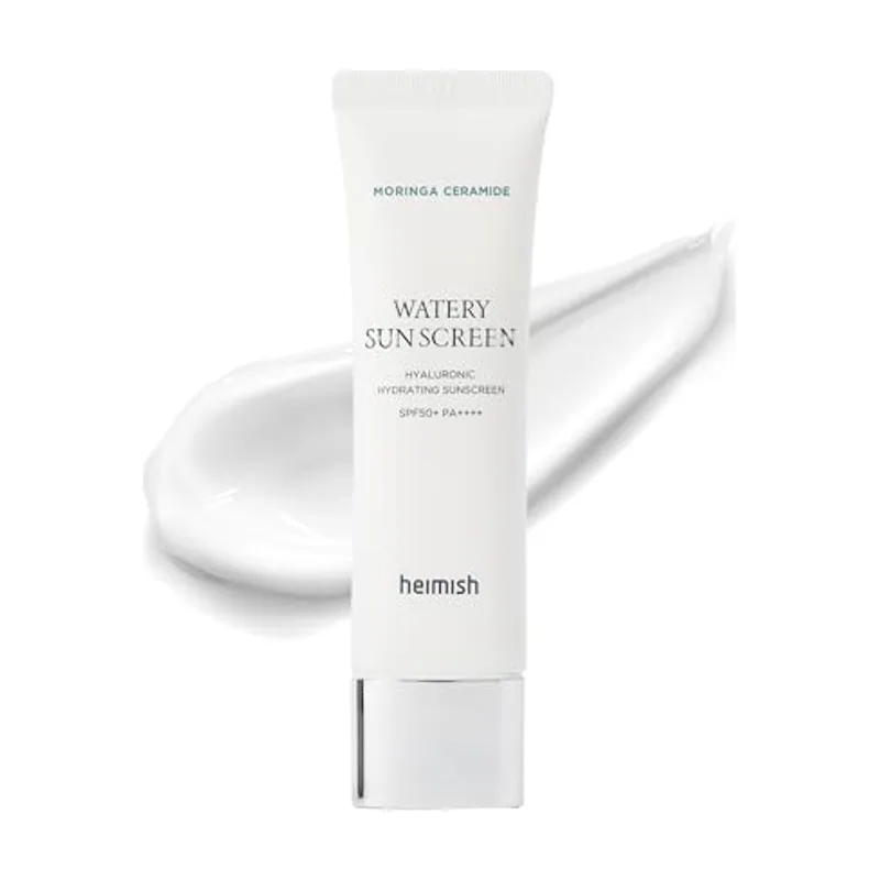 Heimish Moringa Ceramide Hyaluronic Hydrating Watery Sunscreen
