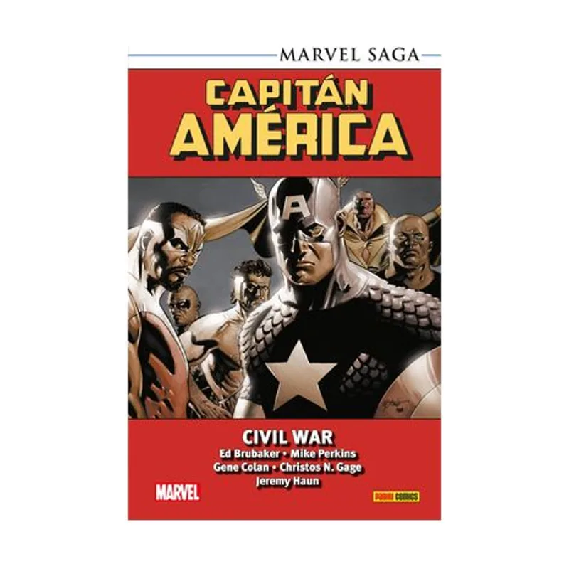 Panini Capitán América 4. Civil War MARVEL SAGA TPB
