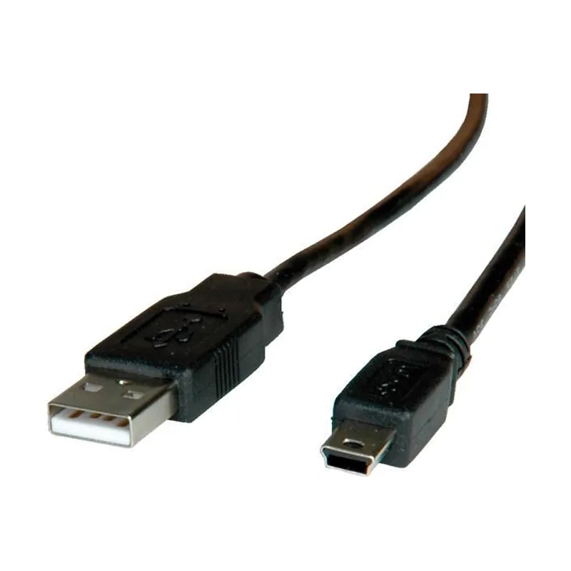 Roline 11.02.8719 cable USB 2.0 1,8 m USB A Mini-USB B 0,48 Gbit/s