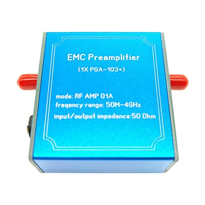 Thermaltake FREDY 50M-4GHz LNA,-103 + EMC EMI Sonda de Campo Magnético Amplificador de Señal Preamplificador AMP