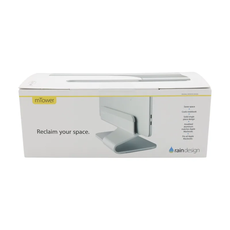 Rain design mTower Soporte para ordenador portátil Plata 43,2 cm