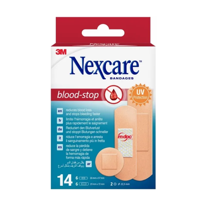 Nexcare 3M N1714AS venda adhesiva 10 pieza s
