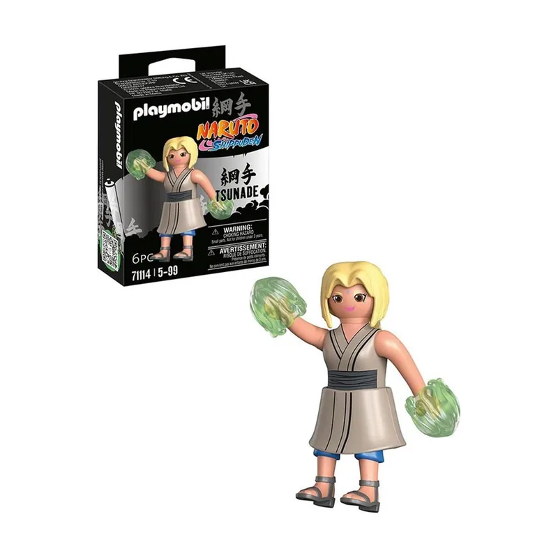 Playmobil Naruto Shippuden 71114 Tsunade con Dos Bolas de Chakra