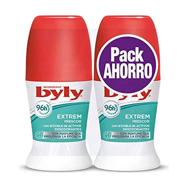 Byly Extrem Frescor Desodorante ROLL-ON 2 Unidades