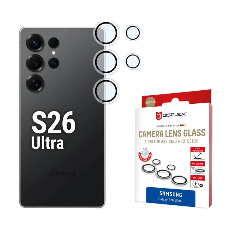 Displex 02246 protector de pantalla o trasero para Protector para lentes de cámara Samsung 1 pieza s