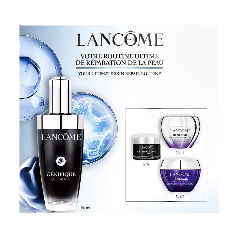 Lancôme Génifique Ultimate Sérum Estuche 4 pz