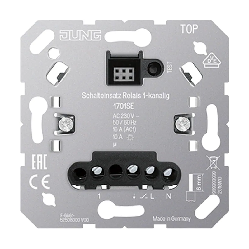 Jung 1701SE interruptor de luz Plástico