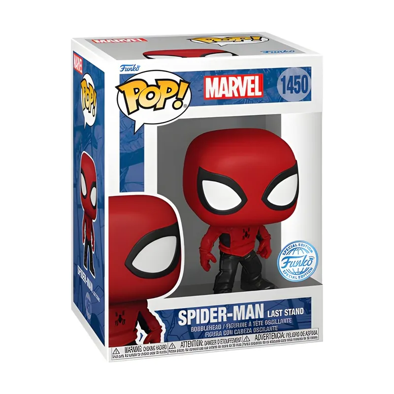 Funko ¡Pop! Marvel Spider-Man Last Stand Previews Figura de Vinilo Exclusiva