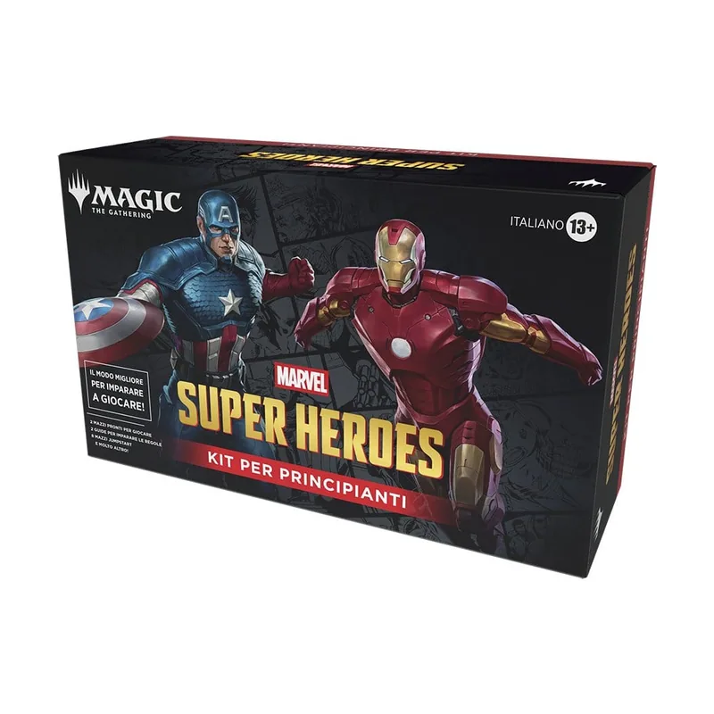 Wizards of the Coast Magic the gathering marvel super heroes cajas de principiantes caja 3 italiano