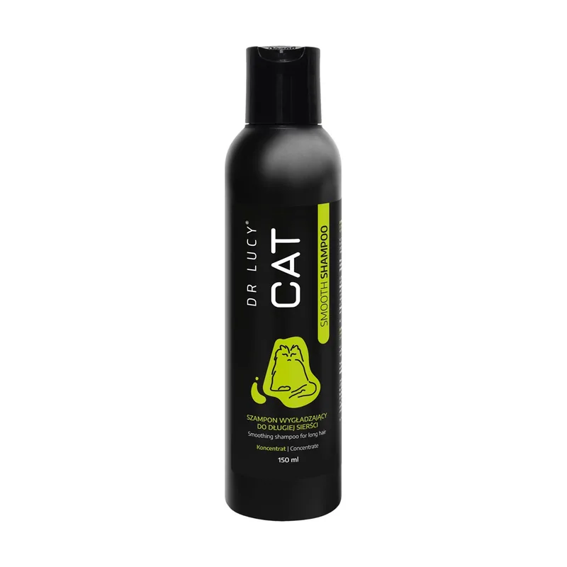 Dr lucy cat smooth shampoo 150 ml champú concentrado suavizante para gatos de pelo largo