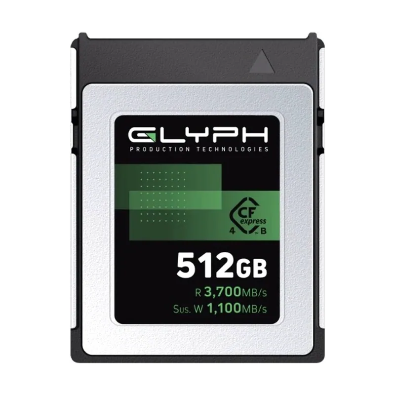 Glyph Tarjeta de memoria Capture+ CFexpress tipo B 4.0 de 512 GB