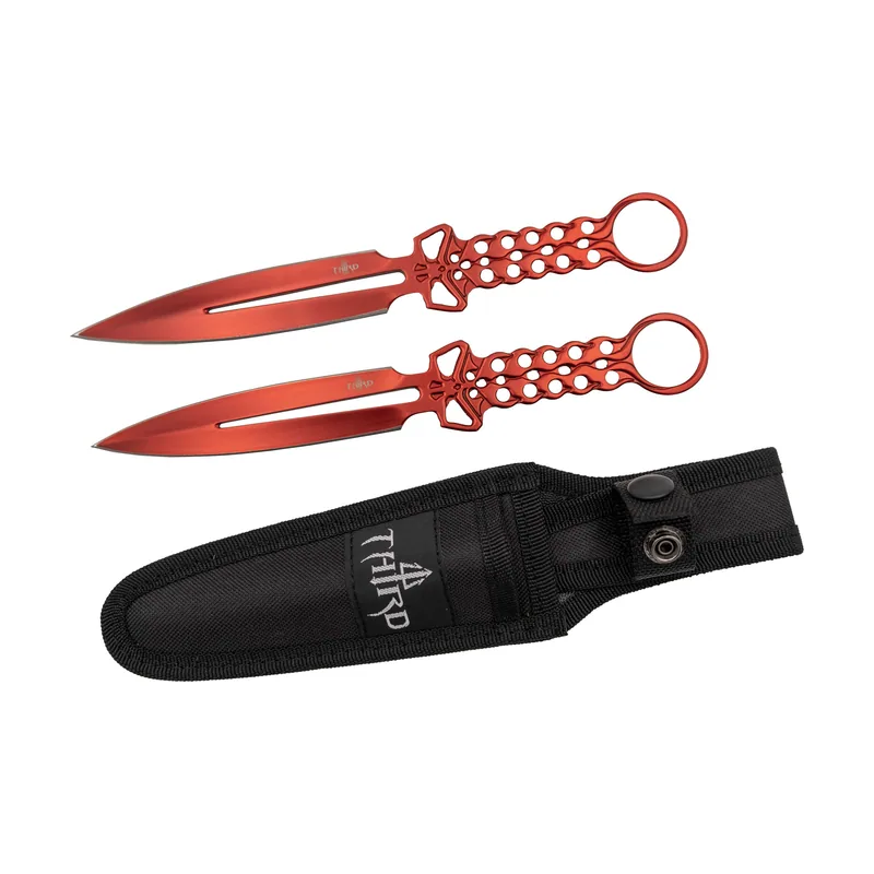 Third Set de Cuchillos Lanzadores H7000R de 2 Piezas