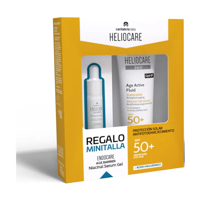 Cantabria Labs Heliocare 360° Protector Solar Antiedad SPF50 Estuche 2 pz