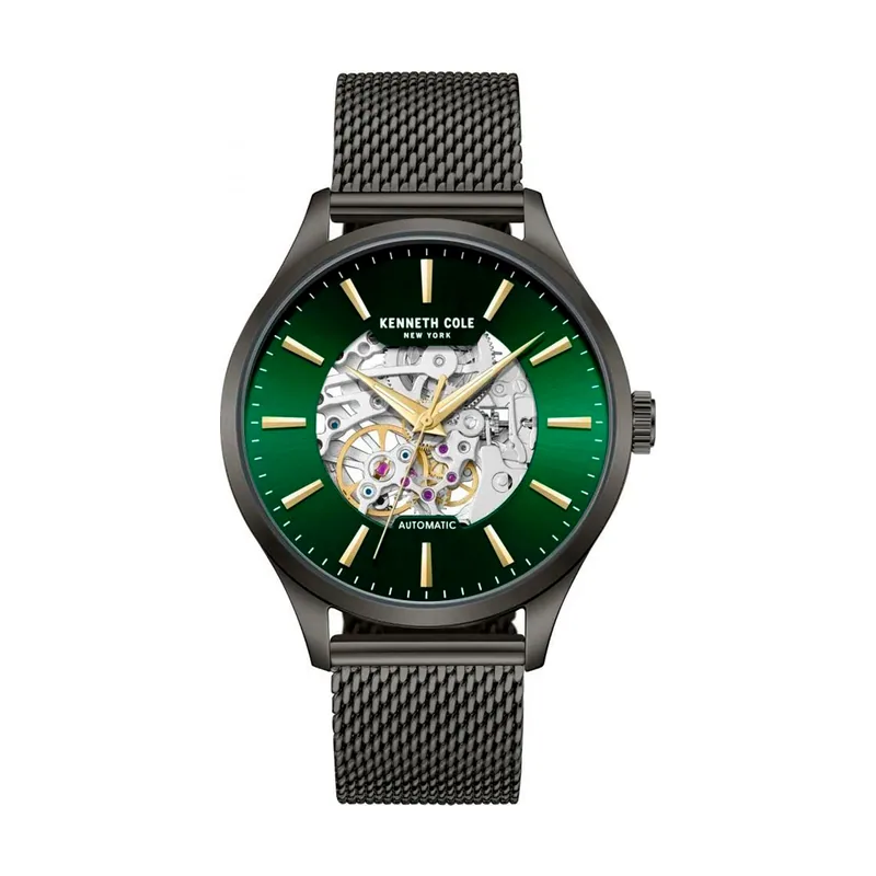 Kenneth cole Reloj Hombre Analogico Automatico con Correa de Acero Inoxidable KCWGY0064103