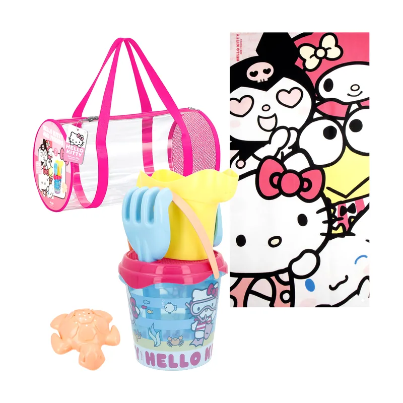 Sanrio ColorBaby Hello Kitty Set de Playa Infantil