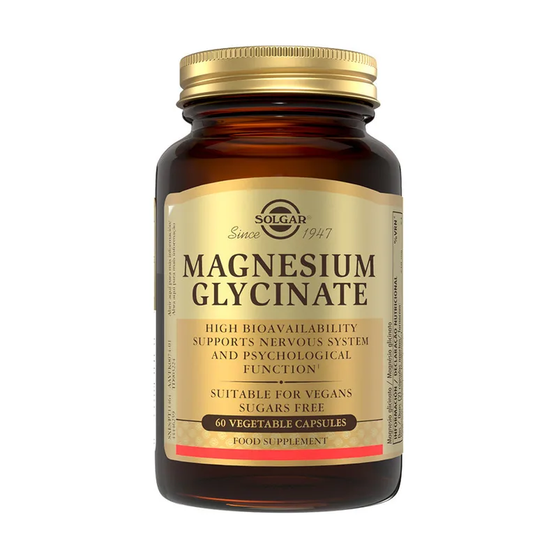 Solgar MAGNESIO GLYCINATE comprimidos 60 u