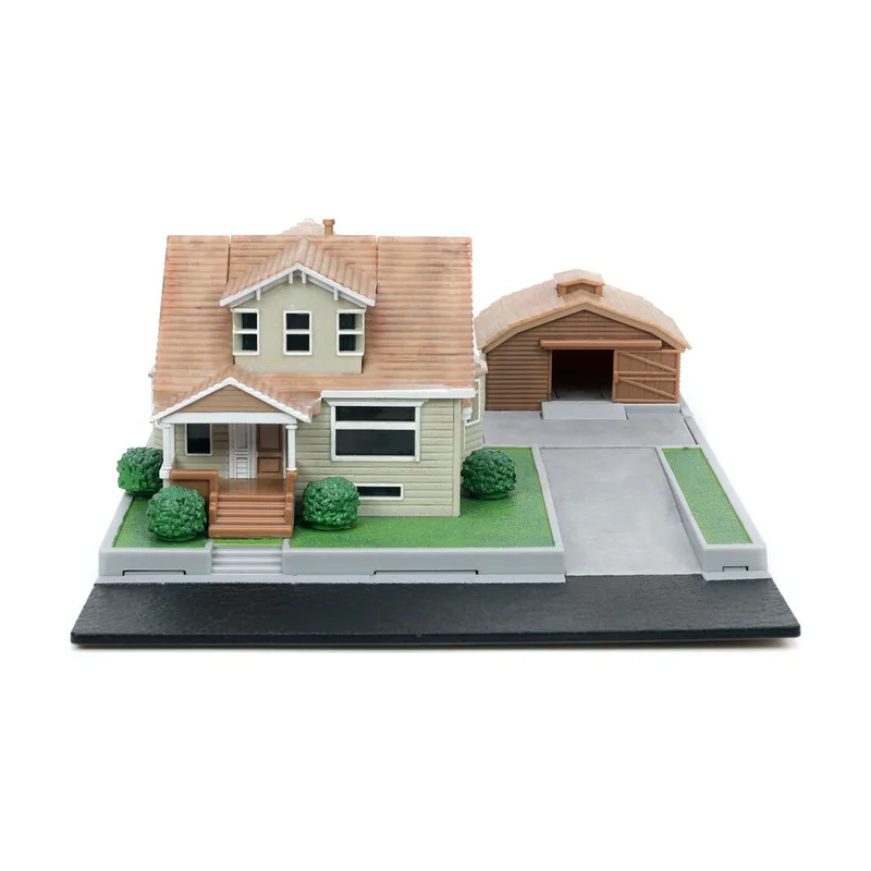 Jada Toys Fast & Furious Casa de Dom Toretto con Garaje y 2 Nano vehículos