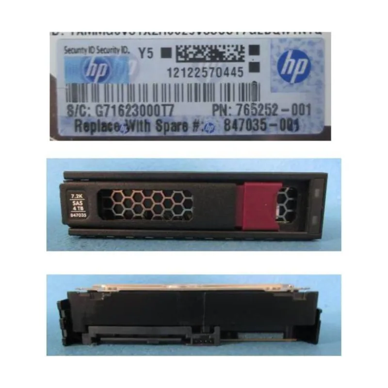 HP HPE 847035-001 disco duro interno 4 TB 7200 RPM