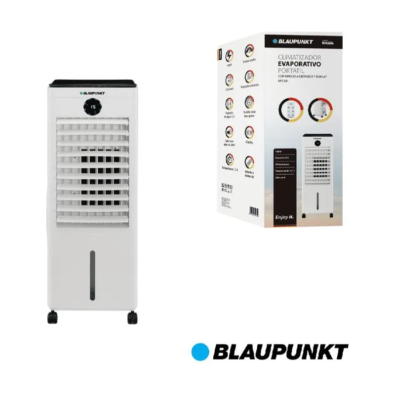Blaupunkt Climatizador evaporativo 12l 3 velocidades con mando