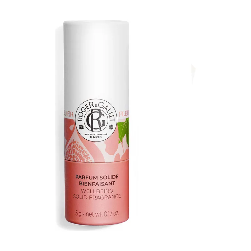Roger & Gallet FLEUR DE FIGUIER perfume sólido bienestar 5 gr