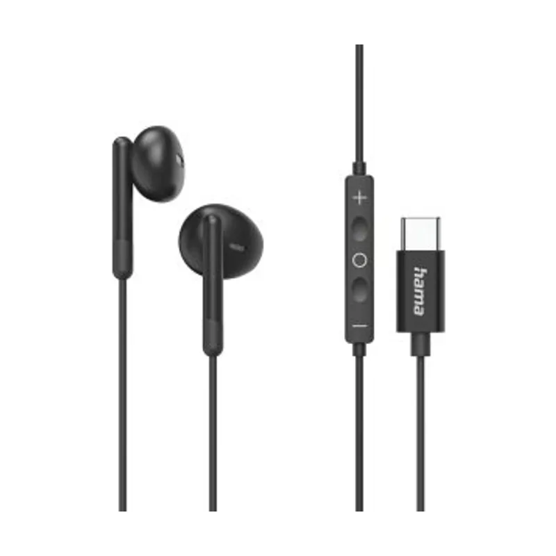 Hama Classy Auriculares Alámbrico Dentro de oído Llamadas/Música USB Tipo C