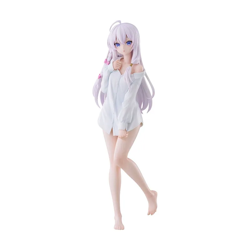 Furyu Wandering witch the journey of elaina estatua pvc tenitol tall elania shirt ver. 30 cm