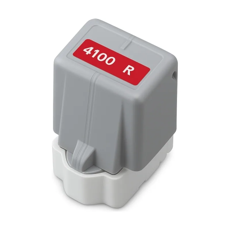 Canon pfi4100 rojo cartucho de tinta pigmentada generico