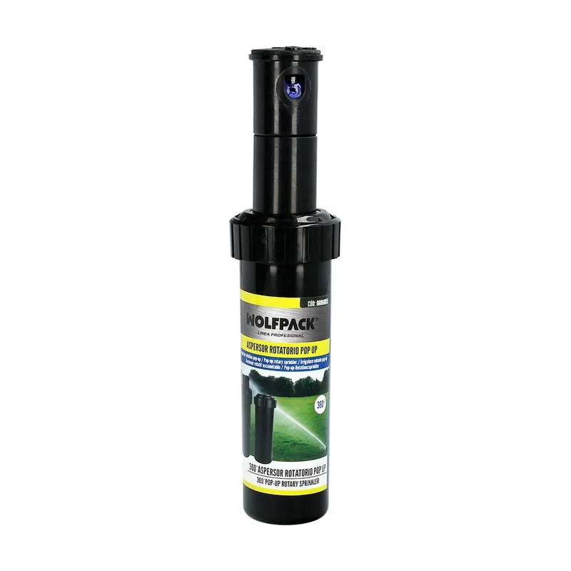 Wolfpack linea profesional Aspersor Rotatorio Pop Up 360º