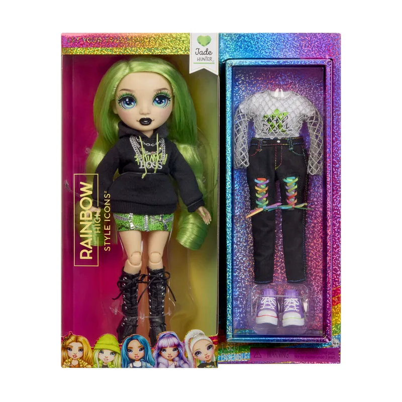 Mga RAINBOW HIGH Style Icons Jade