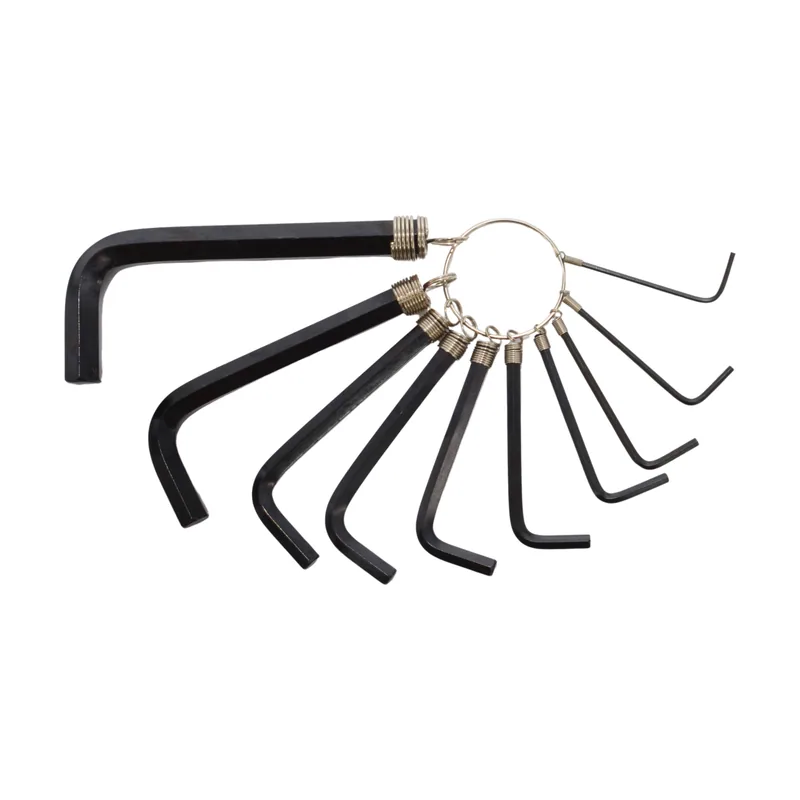 Awtools klucze imbusowe hex 1,5-10,0mm 10szt. kółko