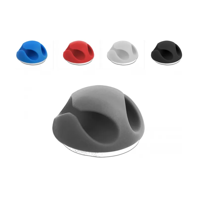 Delock 18296 organizador de cables Escritorio/pared Soporte para cables