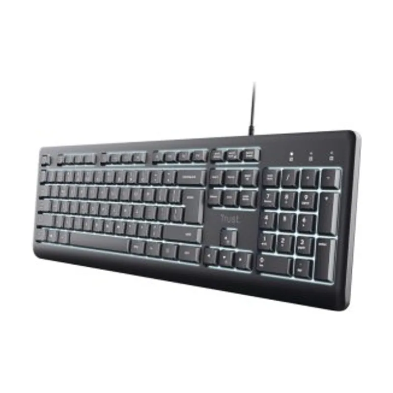 Trust Primo Beleuchtete teclado Hogar