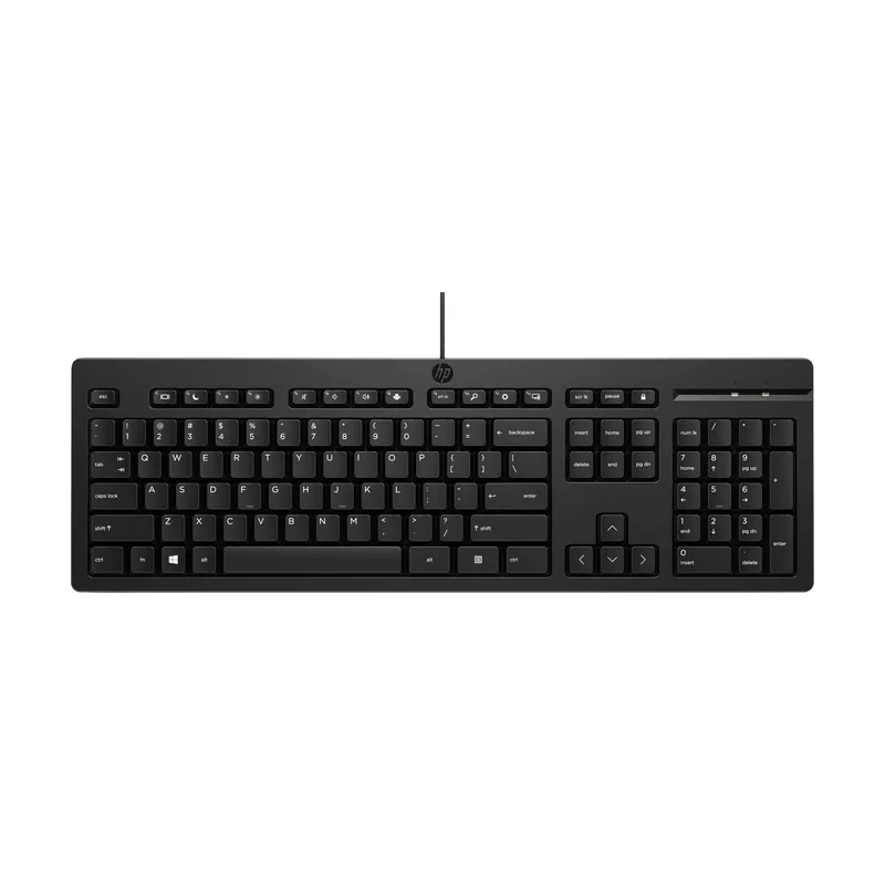HP Teclado con cable USB 125 G2