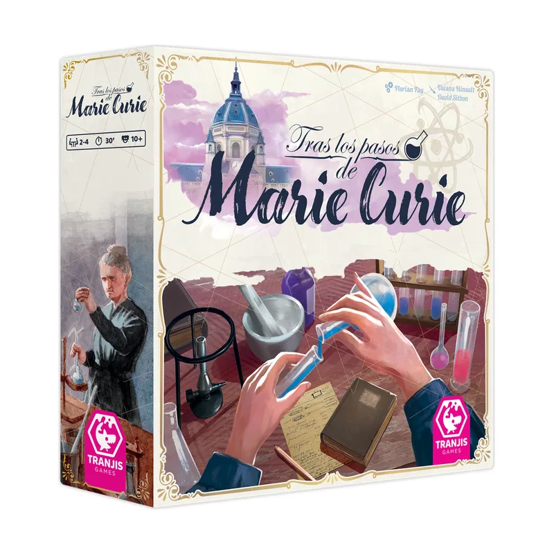 Tranjis games tras los pasos de marie curie