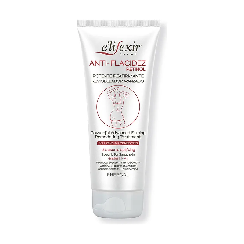 Elifexir ANTI-FLACIDEZ RETINOL cremigel corporal reafirmante remodelador avanzado 200 ml