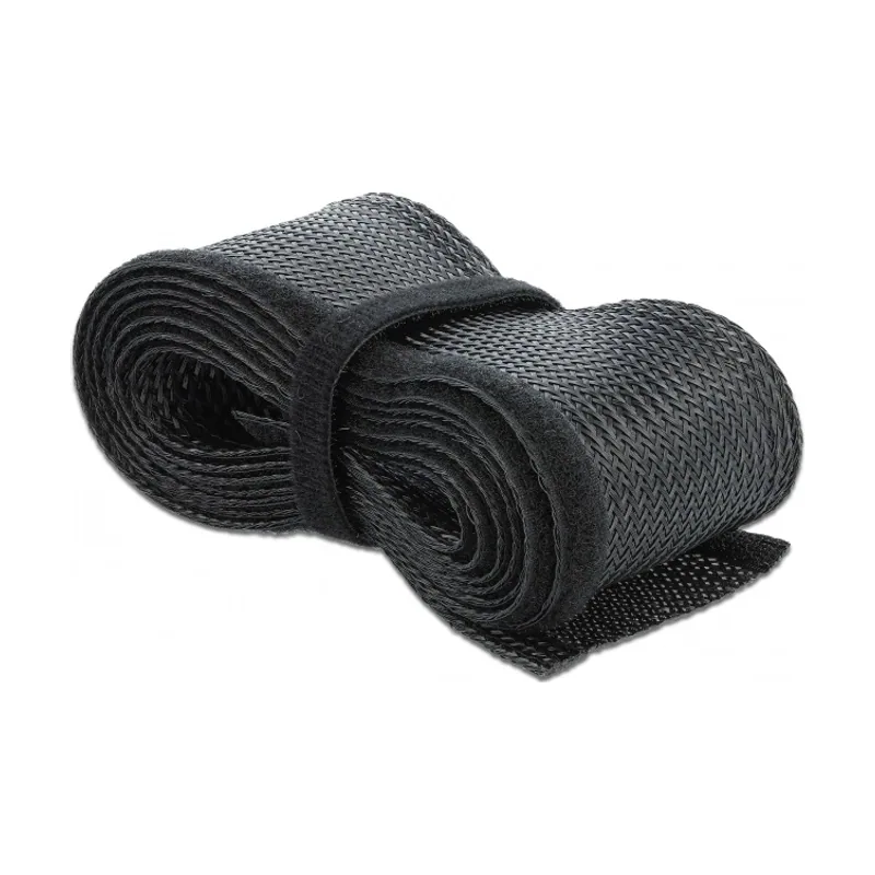 Delock Funda trenzada con cierre de gancho y lazo 5 m x 19 mm