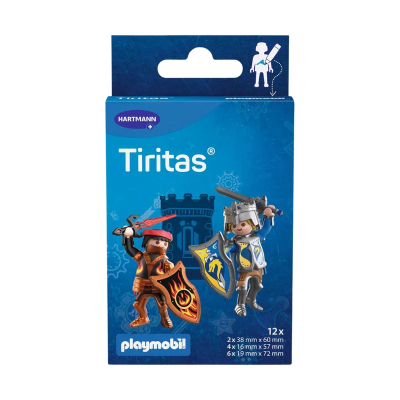 Hartmann Tiritas Playmobil Caballeros Surtido 12 Unidades