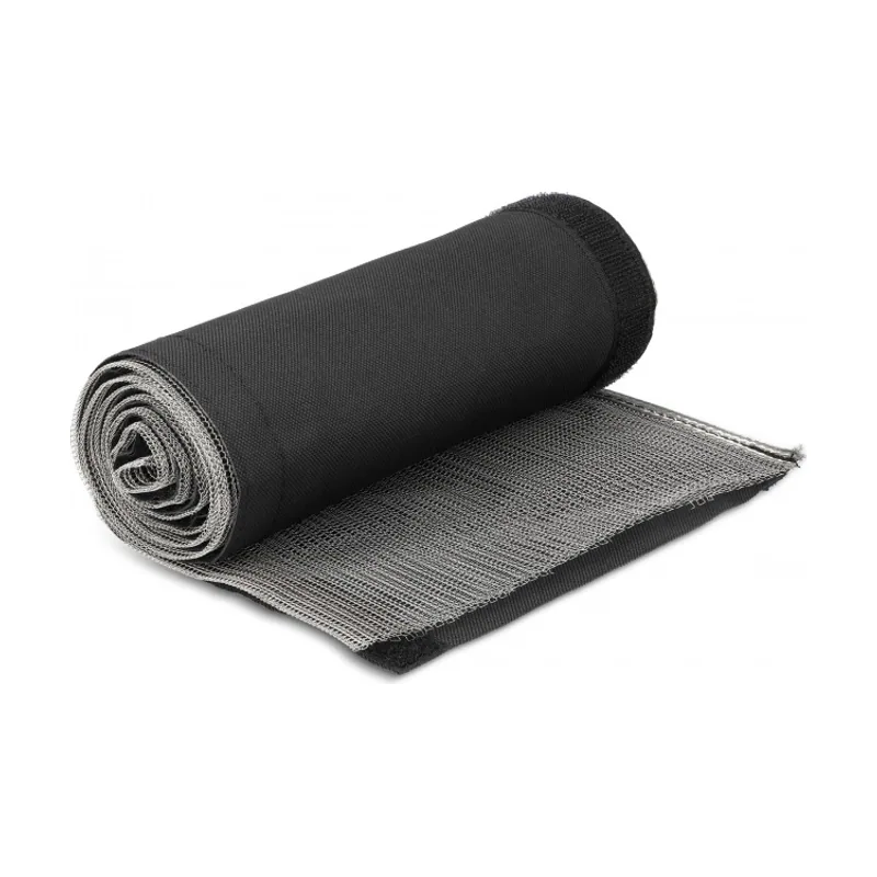 Delock Funda trenzada de protección EMI con cierre de gancho y bucle resistente al calor 1 m x 50 mm
