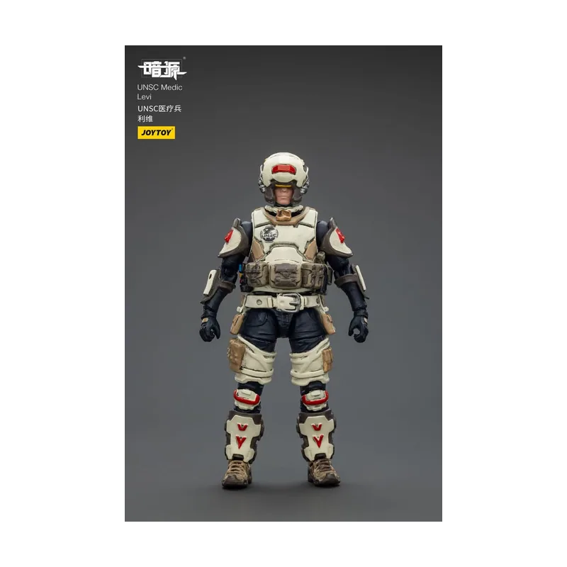 Joy Toy UNSC Dark Source Medic Levi Figura de acción de 7 cm