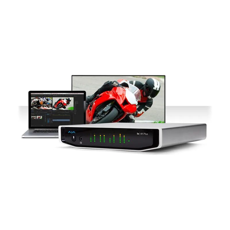 Aja Io 4K Plus dispositivo para capturar video Thunderbolt