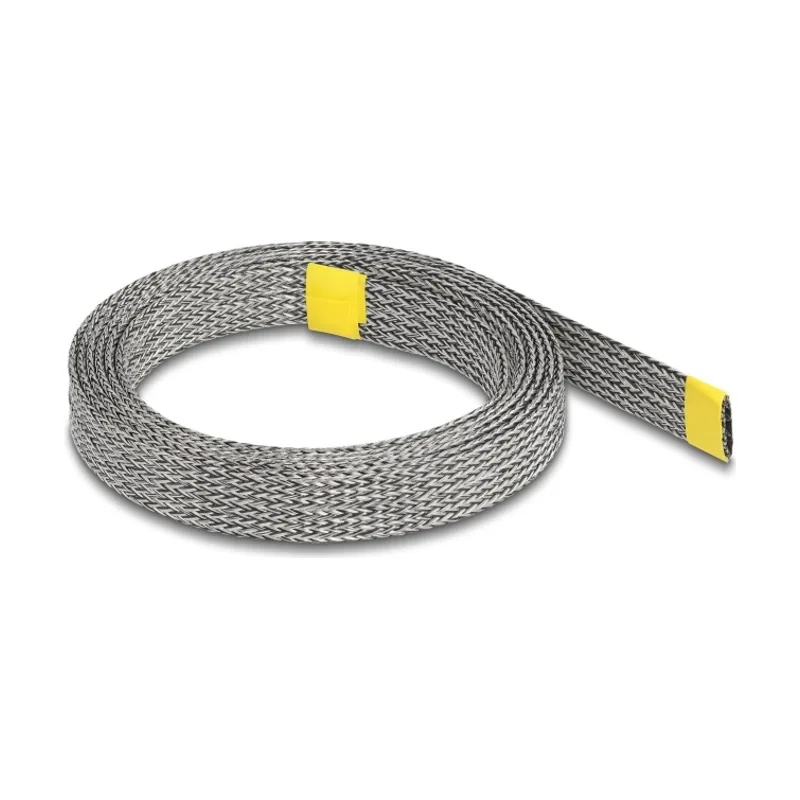 Delock Funda trenzada para protección EMI estirable 2 m x 20 mm