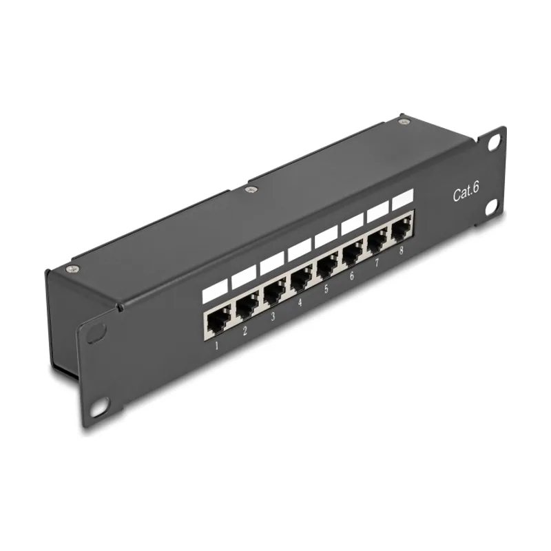 Delock 43304 panel de parcheo 1U
