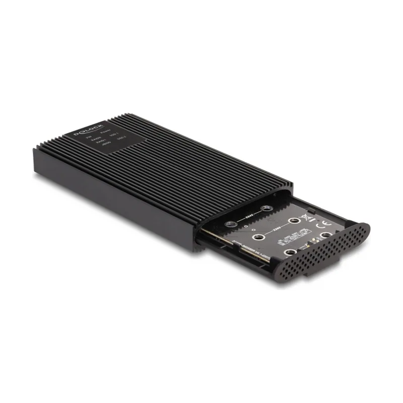 Delock Carcasa externa USB 20 Gbps para 2 x M.2