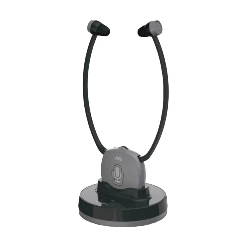 Meliconi 497339 auricular y casco Auriculares Inalámbrico Estetofónico TV Base de carga