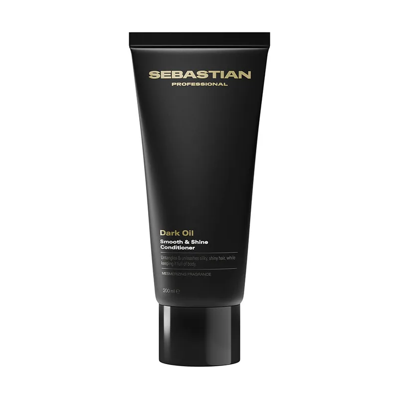 Sebastian Professionals DARK OIL acondicionador desenredante profesional para un cabello sedoso y brillante 200 ml